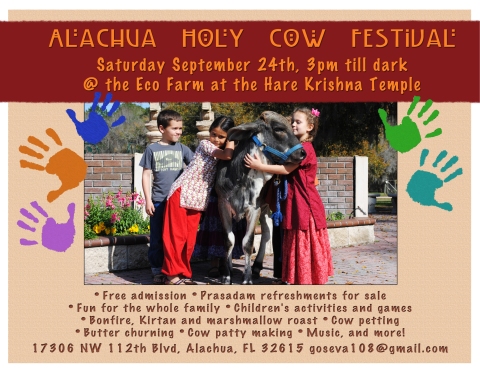 Alachua Holy Cow Festival Poster